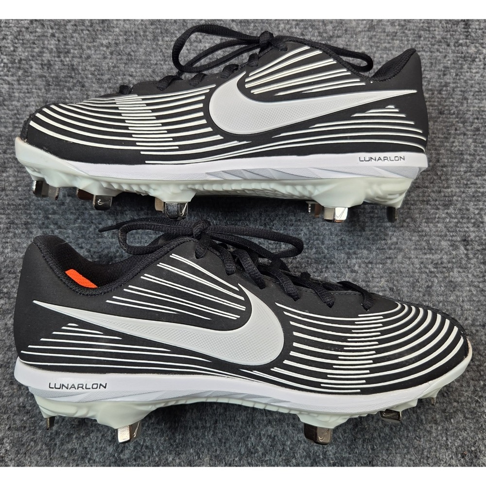 NEW Nike Softball Cleats Womens 7 Black Lunarun Drag On Shoes‎ CD0110-002